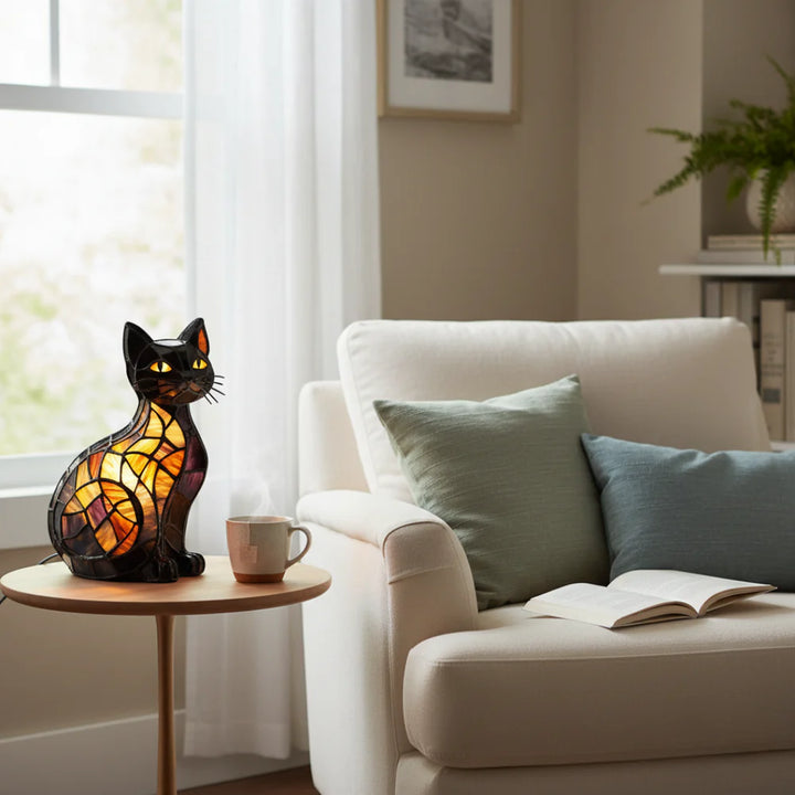 Midnight Cat Lamp