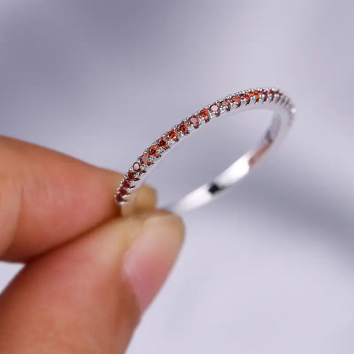 Soraya Rubelis Ring | Weißgold