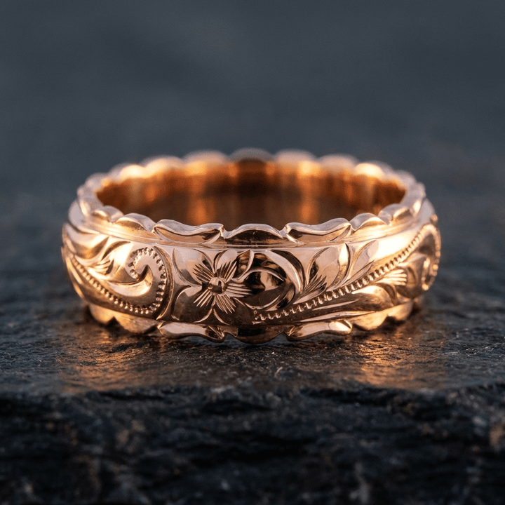 Gloria's Garden Band Ring