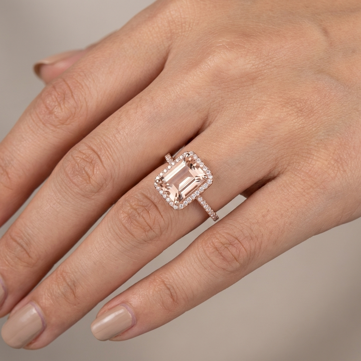 Peach Blossom Ring