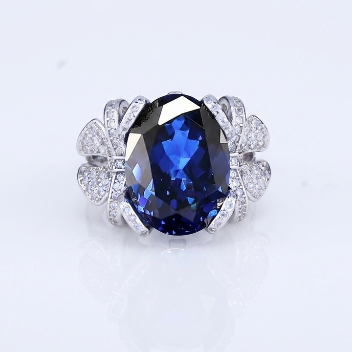 Dark Elegance Ring (Adjustable)