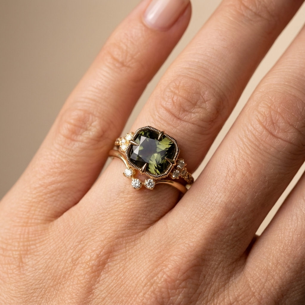 Forest Gold Ring