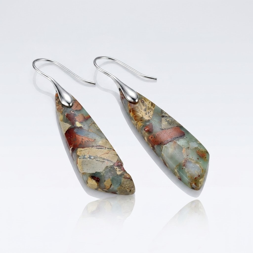 Mosaic Drop Earrings