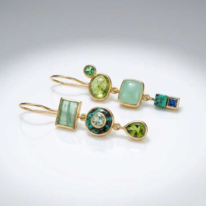 Verde Trio Earrings