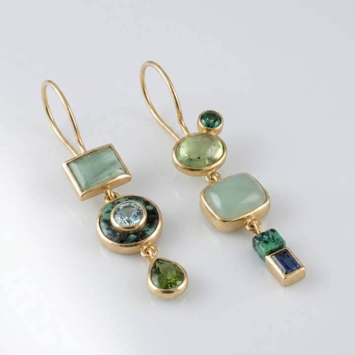 Verde Trio Earrings