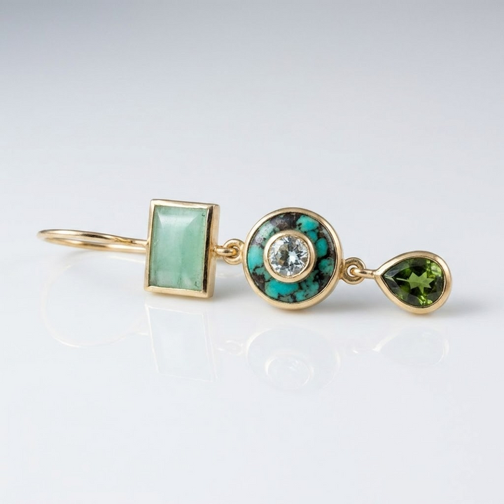 Verde Trio Earrings