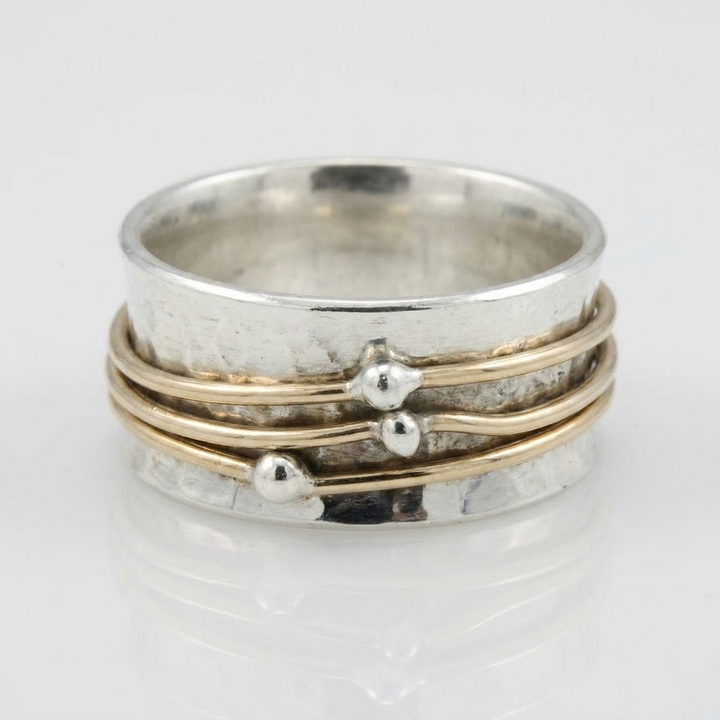 Dual Tone Spinner Ring