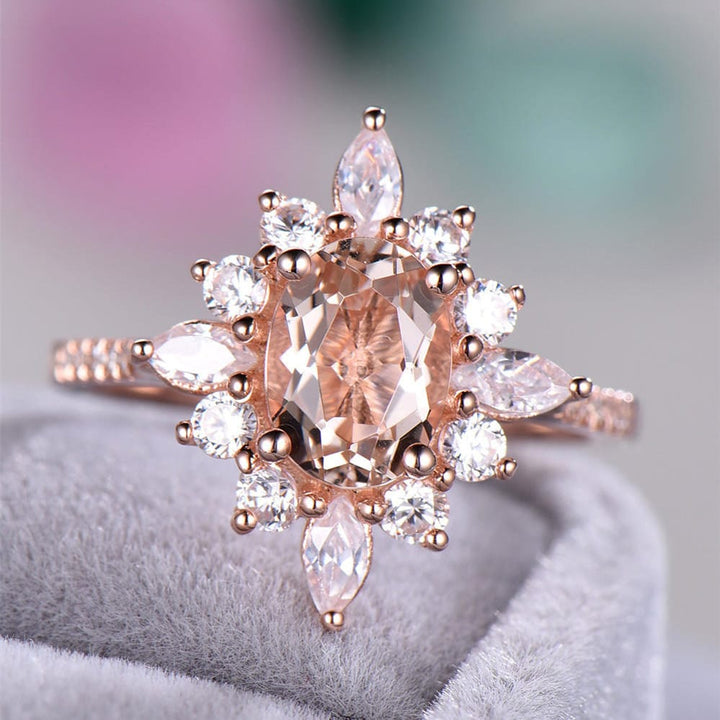 Cluster Crown Ring