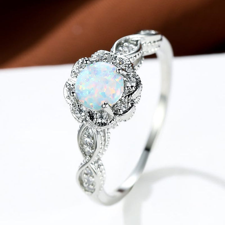 Moonlit Bloom Ring