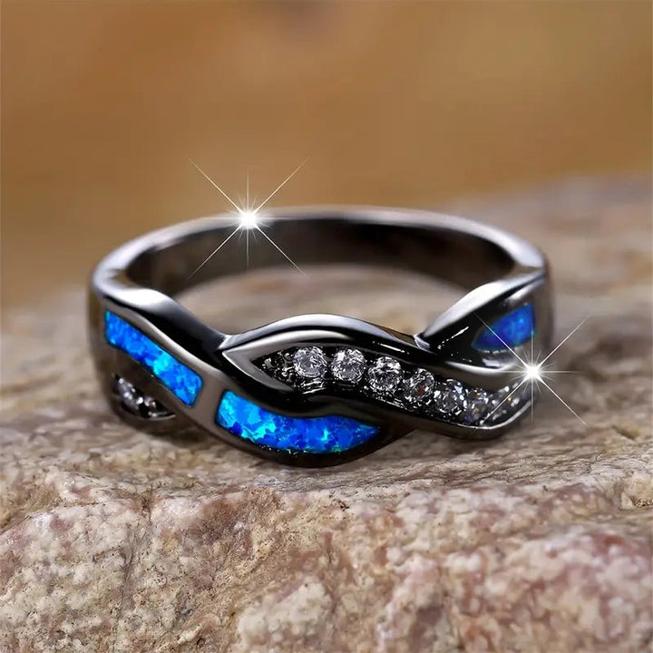 Thessia Lunebray Ring | Weißgold