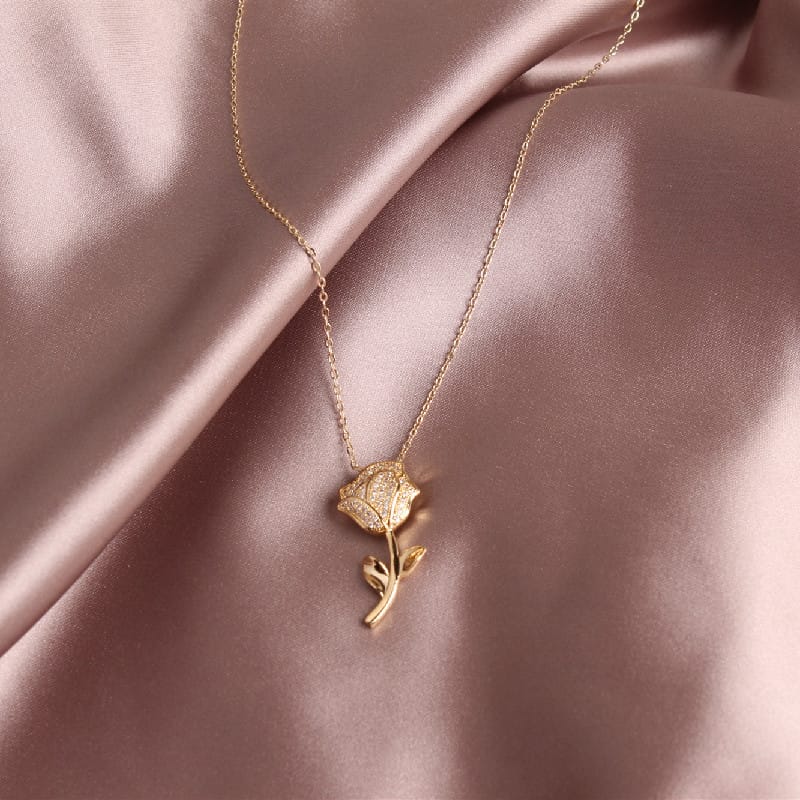 Eternal Rose Necklace
