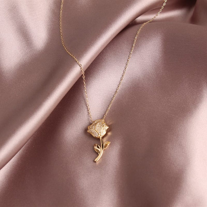 Eternal Rose Necklace