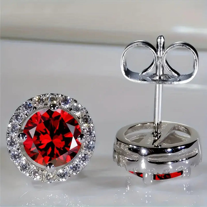 Lúcia Rosavelle Ohrringe | Weißgold