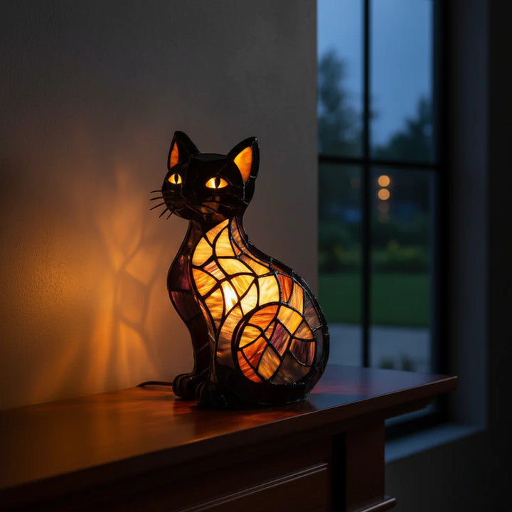 Midnight Cat Lamp