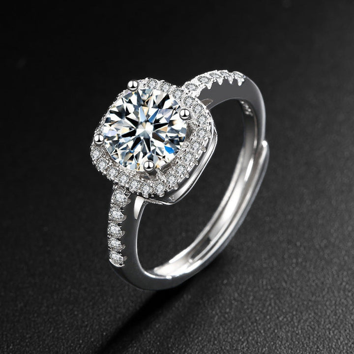 Elena Kristall Set | Weißgold