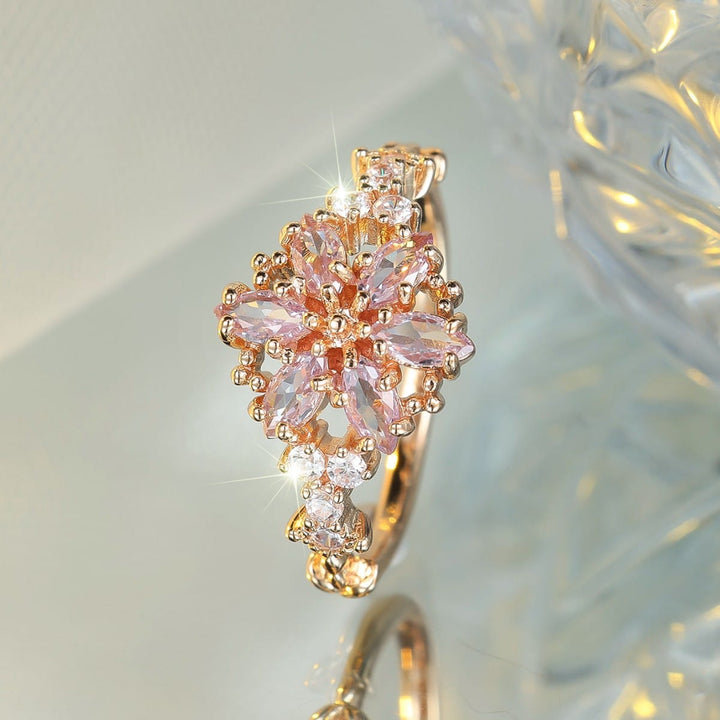 Pink & Gold Radiance Ring