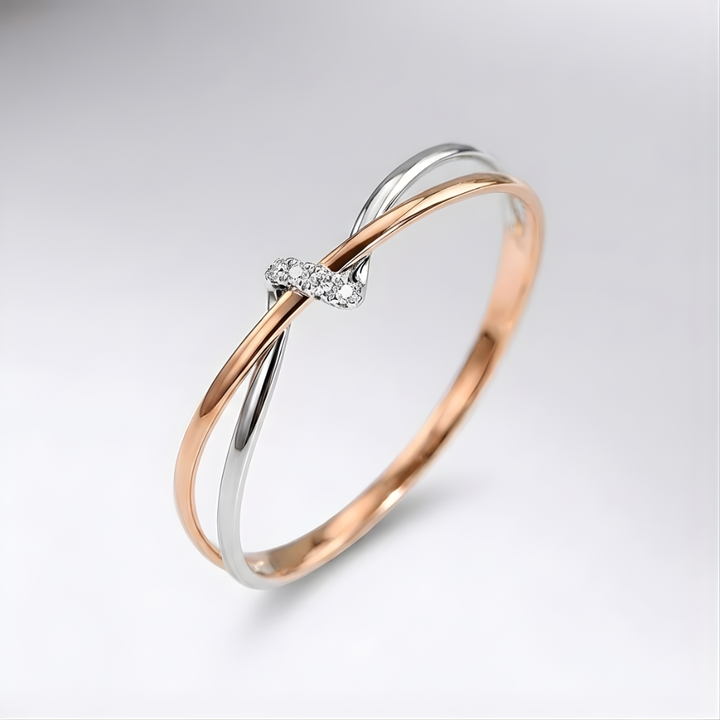 Twin Crossling Ring